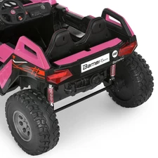 Двухместный электромобиль багги M 6291 EBLR-8 (24V) розовый, два аккумулятора фото 20