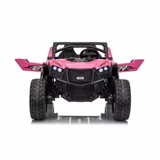 Двухместный электромобиль багги M 6291 EBLR-8 (24V) розовый, два аккумулятора фото 54