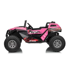 Двухместный электромобиль багги M 6291 EBLR-8 (24V) розовый, два аккумулятора фото 86