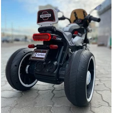 Детский электромотоцикл M 6263 EL-1 Harley-Davidson, 2 мотора, белый фото 41