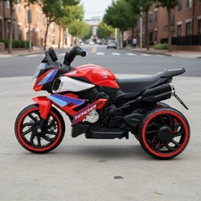 Детский мотоцикл на аккумуляторе M 6262 EL-11 серый, музыка, Bluetooth, свет фото 37