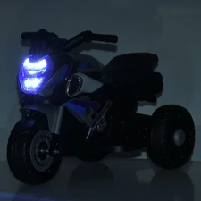Детский мотоцикл на аккумуляторе M 6262 EL-11 серый, музыка, Bluetooth, свет фото 63