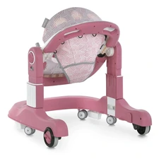 Детские ходунки ME 1200 Pink El Camino Ursa, 2 в 1, пушер, розовые фото 41