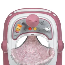 Детские ходунки ME 1200 Pink El Camino Ursa, 2 в 1, пушер, розовые фото 54