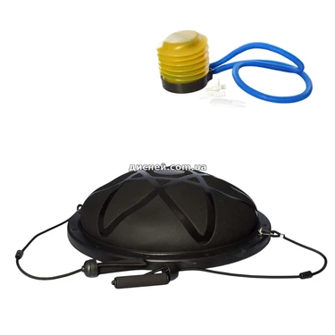 Балансировочная платформа Bosu MS 2609-5 спортивный инвентарь, эспандер, насос, черная