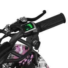 Подростковый квадроцикл HB-EATV 800NP-8, мотор 800W, три аккумулятора, розовый фото 31