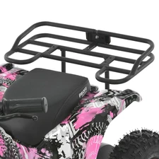 Подростковый квадроцикл HB-EATV 800NP-8, мотор 800W, три аккумулятора, розовый фото 18