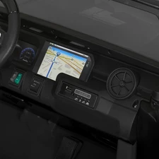 Двухместный детский электромобиль джип M 6296 EBLR-2 (24V), 4 мотора, черный фото 11