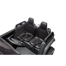 Двухместный детский электромобиль джип M 6296 EBLR-2 (24V), 4 мотора, черный фото 54