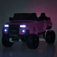 Двухместный детский электромобиль джип M 6296 EBLR-2 (24V), 4 мотора, черный фото 71