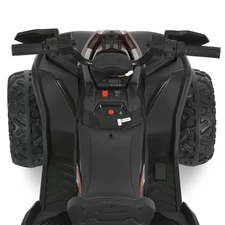 Детский квадроцикл M 6294 EL-2 черный, два мотора, мягкое сиденье фото 31