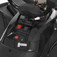 Детский квадроцикл M 6294 EL-2 черный, два мотора, мягкое сиденье фото 53