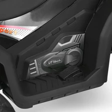 Детский квадроцикл M 6294 EL-2 черный, два мотора, мягкое сиденье фото 18