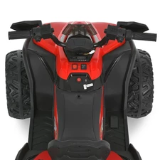 Детский квадроцикл M 6294 EL-3 красный, два мотора, мягкое сиденье фото 53