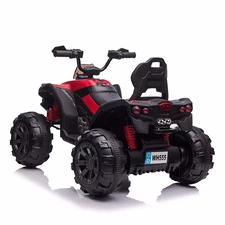 Детский квадроцикл M 6294 EL-3 красный, два мотора, мягкое сиденье фото 92