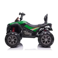 Квадроцикл для детей M 6294 EL-5 зеленый, EVA колеса, кожаное сиденье фото 16