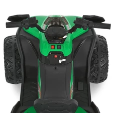 Квадроцикл для детей M 6294 EL-5 зеленый, EVA колеса, кожаное сиденье фото 53