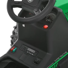 Детский электромобиль M 6295 EBLR-5 трактор с прицепом, зеленый фото 16