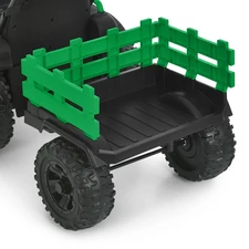 Детский электромобиль M 6295 EBLR-5 трактор с прицепом, зеленый фото 31