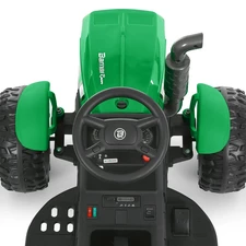 Детский электромобиль M 6295 EBLR-5 трактор с прицепом, зеленый фото 63