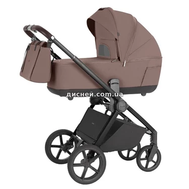 Универсальная коляска Carrello Ultra CRL-6527 Canvas Beige 2 в 1 темно-коричневая
