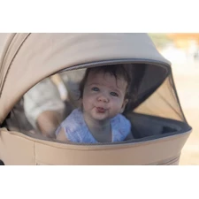 Универсальная коляска Carrello Ultra CRL-6527 Maple Beige 2 в 1 серо-бежевая фото 31