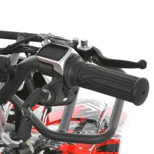 Подростковый квадроцикл HB-EATV 800NP-3, мотор 800W, три аккумулятора, красный фото 11