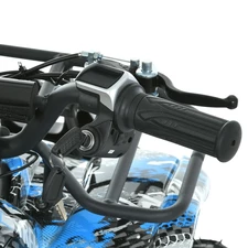 Подростковый квадроцикл HB-EATV 800NP-4, мотор 800W, три аккумулятора, синий фото 11