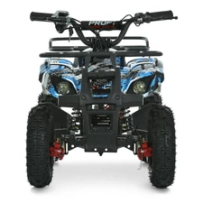 Подростковый квадроцикл HB-EATV 800NP-4, мотор 800W, три аккумулятора, синий фото 63