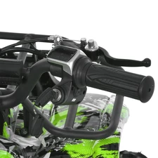 Подростковый квадроцикл HB-EATV 800NP-5, мотор 800W, три аккумулятора, зеленый фото 11