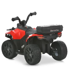 Детский квадроцикл M 6286 EBLR-3 красный, с пультом управления фото 31