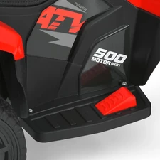 Детский квадроцикл M 6286 EBLR-3 красный, с пультом управления фото 22