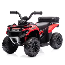 Детский квадроцикл M 6286 EBLR-3 красный, с пультом управления фото 63