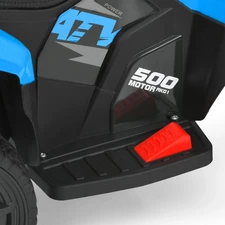 Детский квадроцикл M 6286 EBLR-4 синий, с пультом управления фото 53