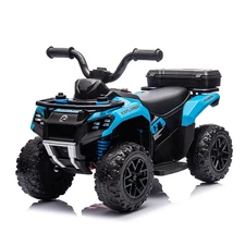 Детский квадроцикл M 6286 EBLR-4 синий, с пультом управления фото 86