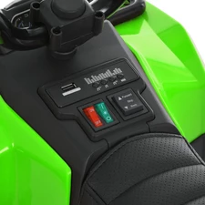 Детский квадроцикл M 6286 EBLR-5 зеленый, с пультом управления фото 18