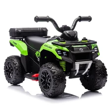 Детский квадроцикл M 6286 EBLR-5 зеленый, с пультом управления фото 54