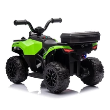 Детский квадроцикл M 6286 EBLR-5 зеленый, с пультом управления фото 63