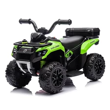Детский квадроцикл M 6286 EBLR-5 зеленый, с пультом управления фото 71