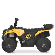 Детский квадроцикл M 6286 EBLR-6 на аккумуляторе, пульт управления, желтый фото 63