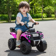 Детский квадроцикл M 6286 EBLR-8 на аккумуляторе, пульт управления, розовый купить