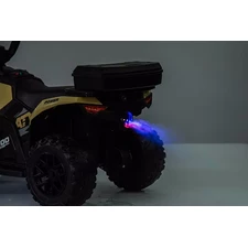 Детский квадроцикл M 6286 EBLR-13 на аккумуляторе, пульт управления, бежевый фото 16