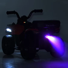 Детский квадроцикл M 6286 EBLR-13 на аккумуляторе, пульт управления, бежевый фото 31