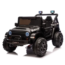 Детский электромобиль джип M 6287 EBLR-2 (24V) черный, 4 мотора, музыка, Bluetooth фото 14