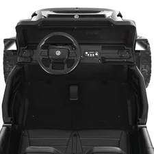 Детский электромобиль джип M 6287 EBLR-2 (24V) двухместный черный, 4 мотора, музыка, Bluetooth фото 71