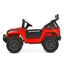 Детский электромобиль джип M 6287 EBLR-3 (24V) двухместный красный, 4 мотора, музыка, Bluetooth фото 54