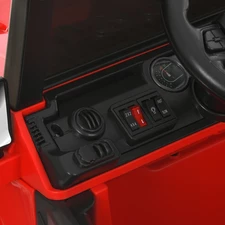 Детский электромобиль джип M 6287 EBLR-3 (24V) двухместный красный, 4 мотора, музыка, Bluetooth фото 86