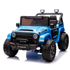 Двухместный детский джип M 6287 EBLR-4 (24V) электромобиль, 4 мотора, музыка, Bluetooth, синий фото 41