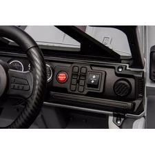 Детский джип на аккумуляторе M 6289 EBLR-1 белый, мягкое сиденье фото 16