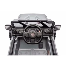 Детский джип на аккумуляторе M 6289 EBLR-1 белый, мягкое сиденье фото 92